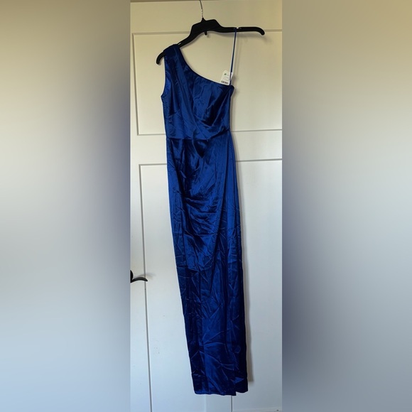 New | Sau Lee Preston Dress in Egyptian Blue 8 see notes - Picture 8 of 11